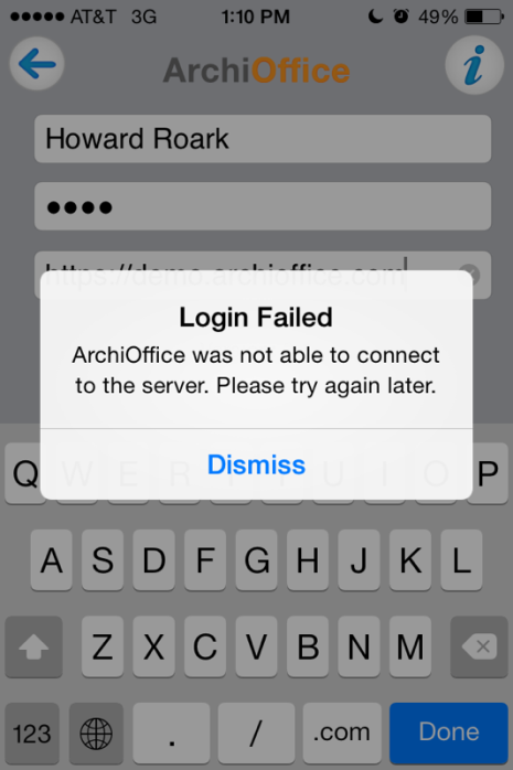 zoiper android login failed